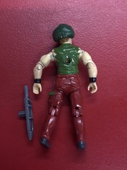 GI Joe 1988 100% Complete Mean Dog Vehicle W/ Figure, Card, Blue Print Manual!