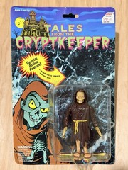 Rare 1993 Ace Novelty Tales from the Crypt Cryptkeeper Action Figure ~ Brown NOS