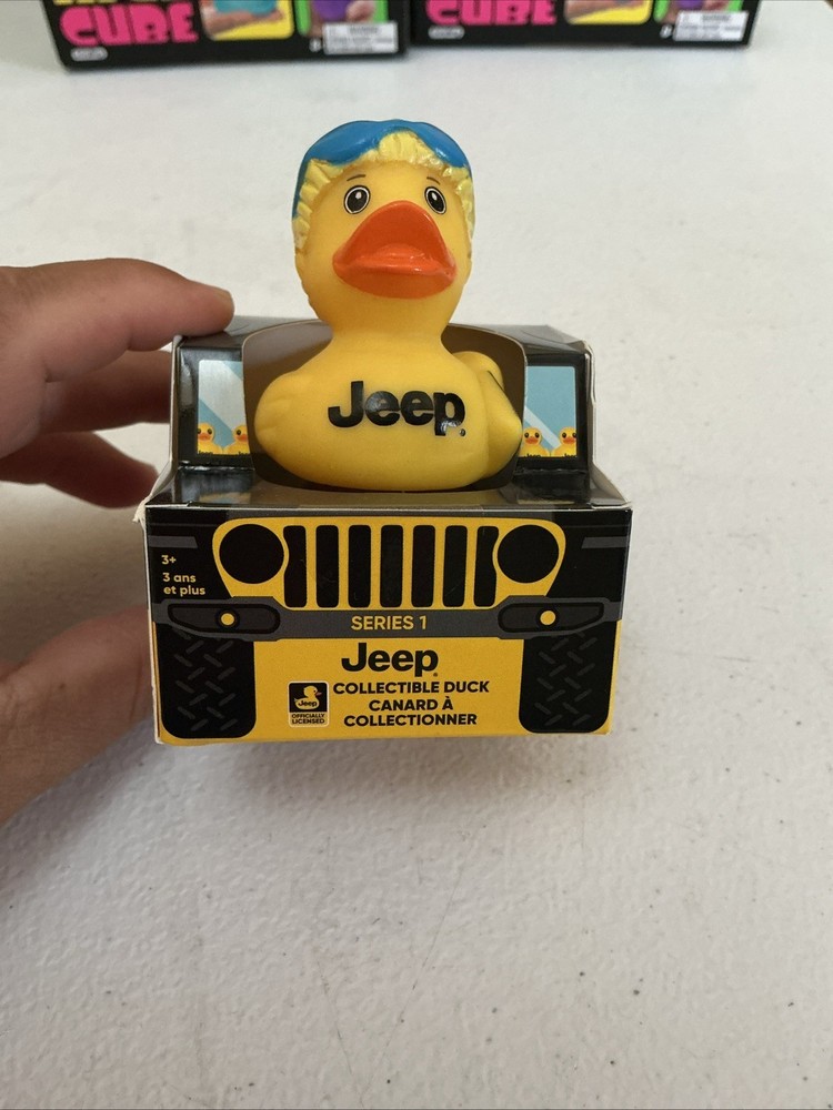 Jeep Branded 2″ Ducks in Paper Jeep 4×4 Box – Sufing duck Series 1