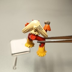 Bandai Pokemon Full Color Advance BLAZIKEN 1.5″ Mini Figure Pokedex Nintendo Toy