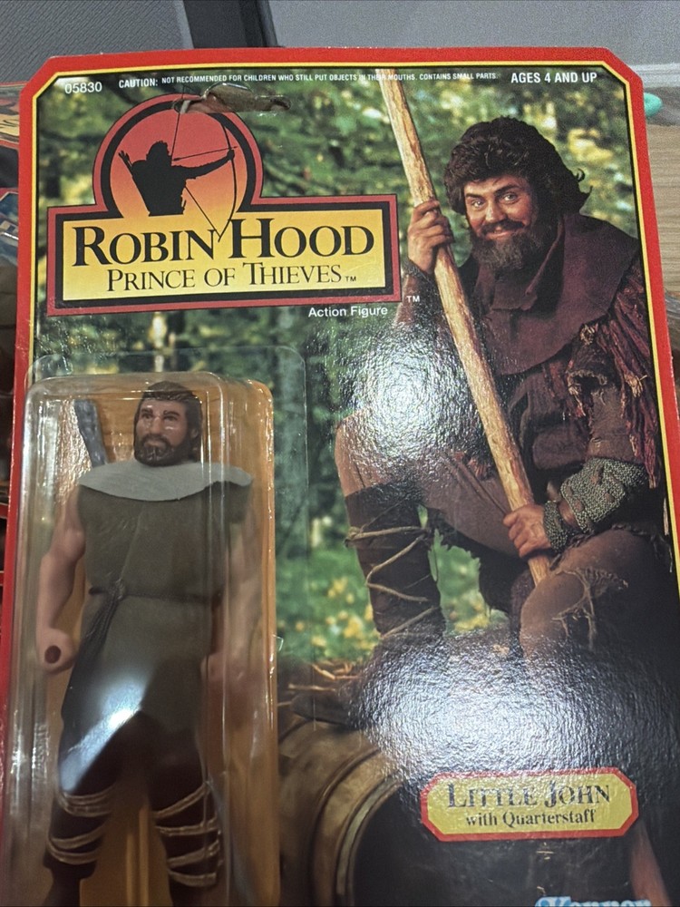 Kenner Robin Hood Prince of Thieves Little John with Quarterstaff Action Figure