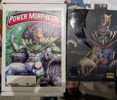 Lord Drakkon Legacy Collection Signed David Jason Frank Sealed + Throne MC
