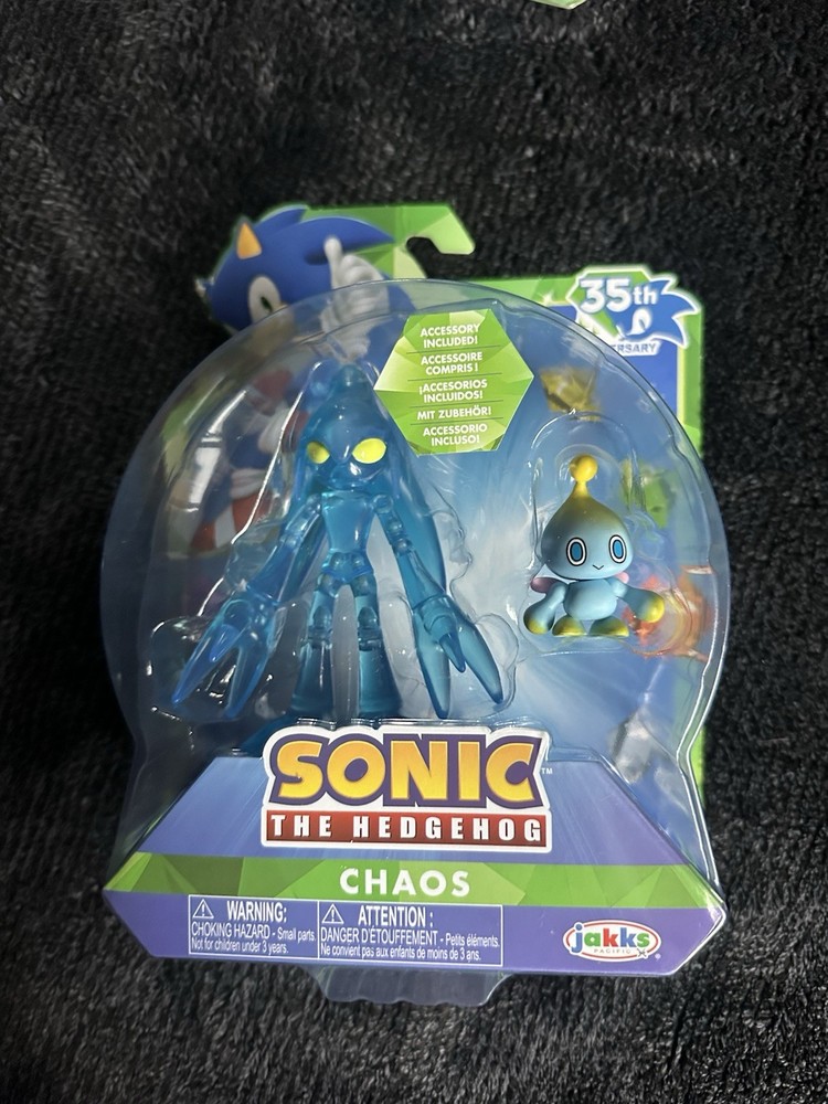 2026 Sonic 35th Anniversary Chaos with Chao 4.75″ Figure Jakks Pacific READ