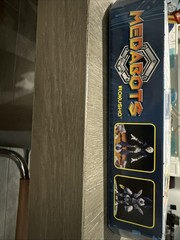 Vintage Medabots Rokusho Figure Set Hasbro Takara 2.5” Boxed w/ Wear