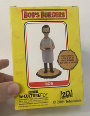 Bob’s Burgers: BOB 4.5″ Vinyl Figure with Stand — CULTUREFLY – NEW IN BOX NIB