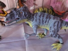 Lot of 6 Made in Indonesia Dinosaurs moveable arms and legs