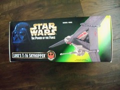 Star Wars Luke’s T-16 SKYHOPPER (BOX ONLY) Power Of The Force (1997) Kenner