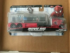 2006 Spider-Man MOVIE RIG TRUCK Action Sequence A with Slide Lens B31