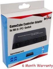 Mayflash 4-Port Controller Adapter for Nintendo GameCube to Switch / Wii U / PC