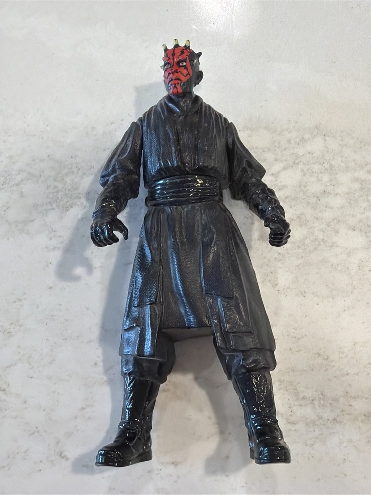 Star Wars 2011 DARTH MAUL * Good Condition * Sith 6” Hard Plastic