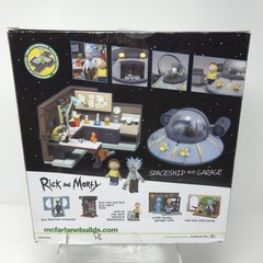 Rick and Morty Spaceship and Garage Large Construction Set McFarlane Toys