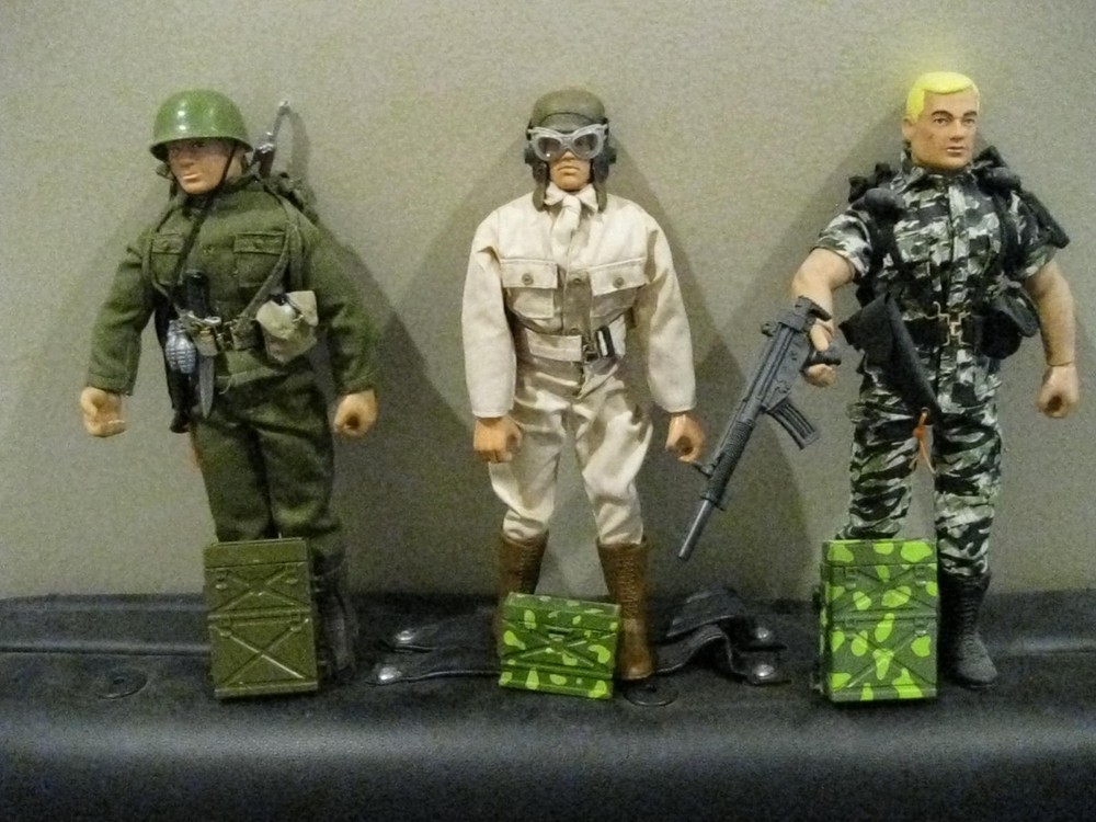 gi joe 12 inch loose lot mint condition adult collector never played with
