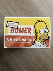 Simpsons Official HOMER Tin Action Toy Rocket USA 2002 20th Century Fox