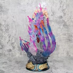 Dragon Ball Ultra Instinct Goku 24cm PVC Figure Emit Light Statue Collectible