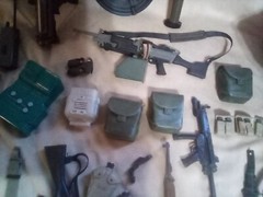 GI Joe Accessories 43 PC Lot MOST FOR 12 INCH GI JOE’S 2000-2009