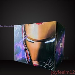 US! New STOCK Iron Man Mk50 Friday Helmet 1/1 wearable Helmet Mask Voice Control