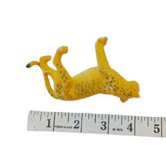 Funrise Cheetah Leopard Jaguar Figure Big Cat Vintage 1988 Plastic Toy
