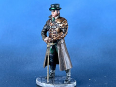 Action Figure Steampunk Evilman fantasy toy 40mm Resin Figure