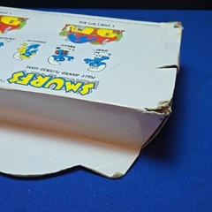 NIB 1988 The World of Smurfs The Choir Fully Jointed Flocked Vinyl Peyo