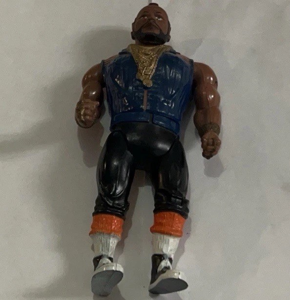 Vintage 1983 Galoob A Team Mr. T B.A. Baracus 6″ Action Figure Read Desc