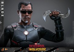 IN HAND – 1/6 HOT TOYS BLADE -Deadpool & Wolverine – MMS791B EXCLUSIVE VERSION!!