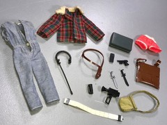 Vintage 1971 Mattel Big Jim Uniforms Accessories Mixed Lot