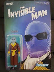 Universal Monsters Super7 ReAction: THE INVISIBLE MAN Unopened & Unpunched