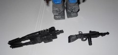 Remco Mantech Laser Tech Action Figure Vintage 1983 Blue Silver Robot Toy