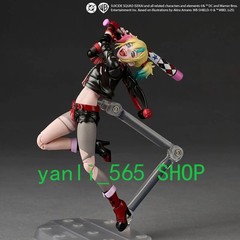 Kaiyodo Revoltech Amazing Yamaguchi Harley Quinn Suicide Squad ISEKAI Ver.&Bonus