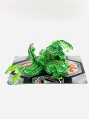 Bakugan Legends Ventus Nova Nillious Green Light-Up B700 + Cards & Bakucores