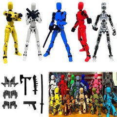 2025 Titan 13 Action Figures Set – 3D Printed Multi-Jointed Collectibles 5pcs