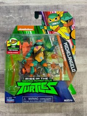 Rise Of The Teenage Mutant Ninja Turtles Michelangelo Wild Card Figure B1