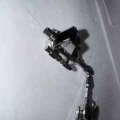 1984 Hasbro G1 Transformers G1 Rumble chrome silver Weapon Gun MINT Part Set
