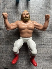 WWF WWE LJN WRESTLING SUPERSTARS LOT CASE 18 FIGURES & ACCESSORIES HULK HOGAN