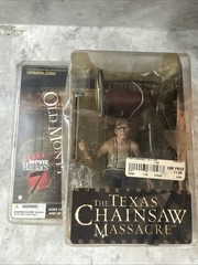 2004 McFarlane Texas Chainsaw Massacre Old MONTY Movie Maniacs New Fast Ship