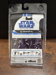 Star Wars The Clone Wars Commander Fox Target Exclusive New Factory Sealed