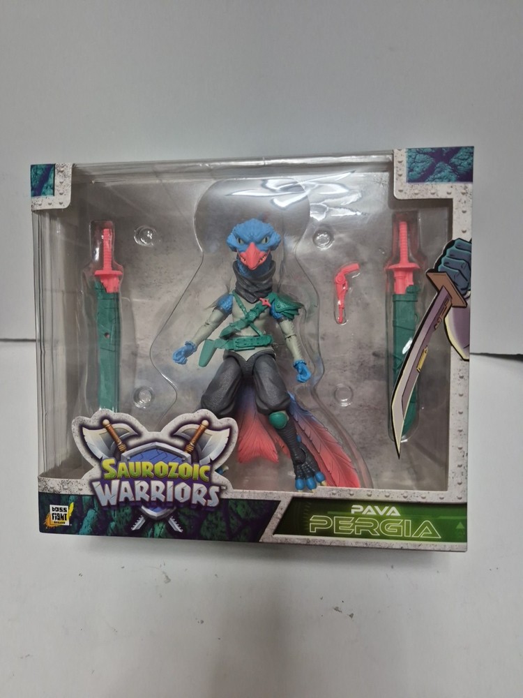 SAUROZOIC WARRIORS PAVA PERGIA ACTION FIGURE NEW SEALED