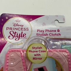 Disney Princess Play Phone & Stylish Clutch Toy Set New Young Girl