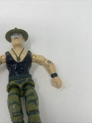 GI JOE: Sgt. Slaughter (1986) 100% Complete with Baton! Excellent!