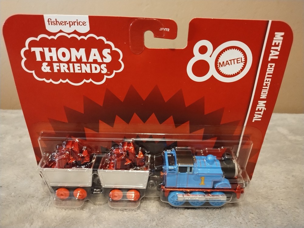 Thomas & Friends Mattel 80th Anniversary Ruby Die-Cast Metal Engine – New Sealed