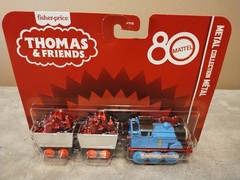Thomas & Friends Mattel 80th Anniversary Ruby Die-Cast Metal Engine – New Sealed