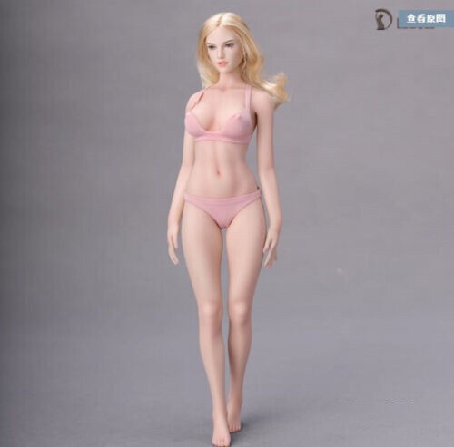 LDDOLL 29L 1/6 Pink Seamless Finger Bone Action Figure Body Doll Fit Female Head