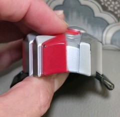 Power Rangers Dino Thunder Abaranger Commander Morpher 2004 Bandai Red Ranger