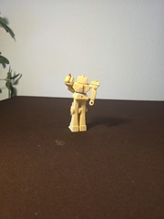 1980s Remco “Expaxion” action figure from the Robot Defenders collectible series