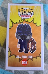 All For One Pop 646 My Hero Academia Funko Pop! 2019 Vaulted + Protector