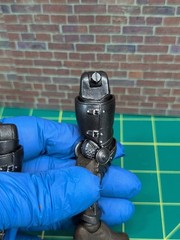 Mythic Legions FH Brown Leather Armory Knight “SET OF ARMOR LEGS w/LEATHER BOOTS