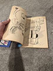 1986 Kenner park toys mask coloring book 1985 Tonka Gots coloring book