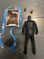 McFarlane Toys Batman Begins DC Multiverse Lucius Fox Platinum Edition Figure 7”