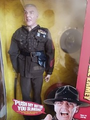 1/6 FIGURE 12 INCH SIDESHOW TOY COLLECTIBLE HORROR GUNNERY SGT R LEE ERMEY NEW