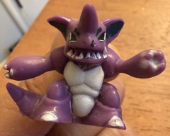 Vintage Pokemon NIDOKING 1” Mini Figure Nintendo Toy Collectible